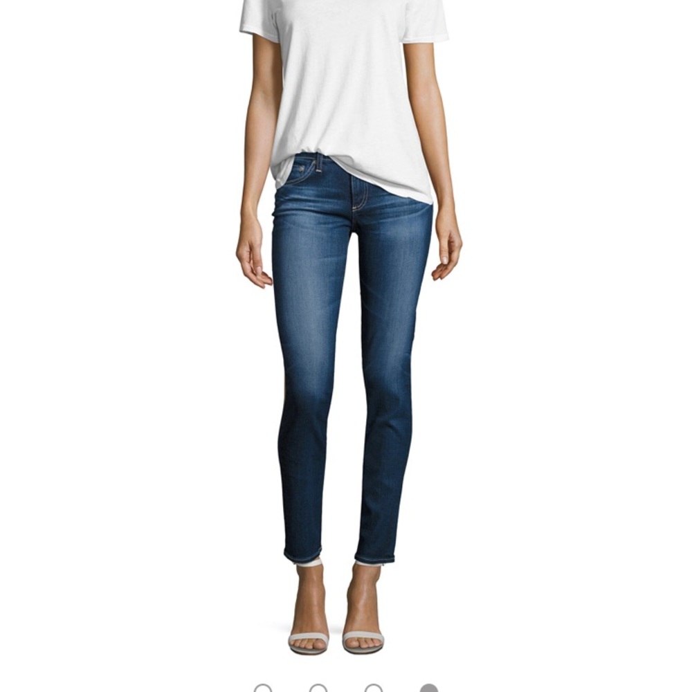 AGJeans Stilt Ankle Length Cigarette - 10Y Denim